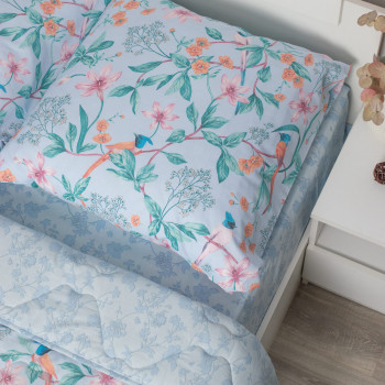 Набор летний Карфаген евро, поплин (хлопок 100 %), наволочка (70х70)